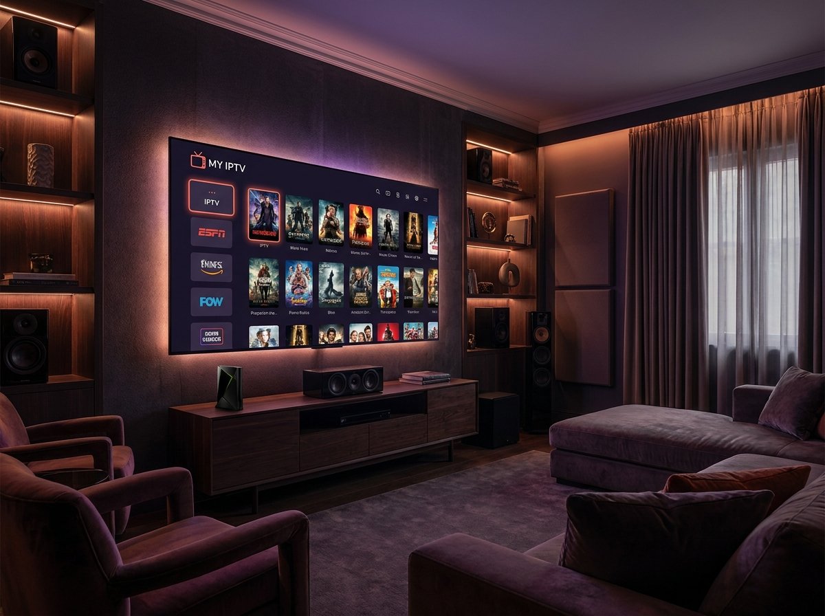 IPTV subscription 2026 on NVIDIA Shield Pro connected Smart TV 4K setup