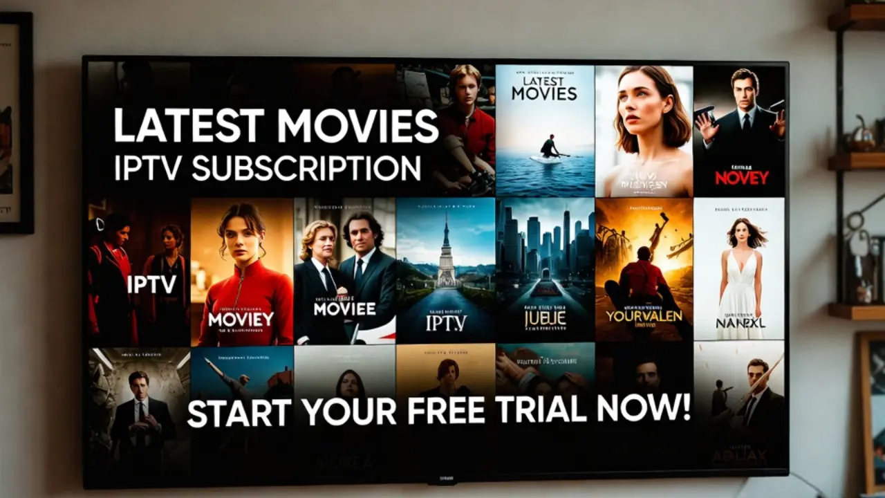IBO Player interface on a Smart TV showing IPTV channels